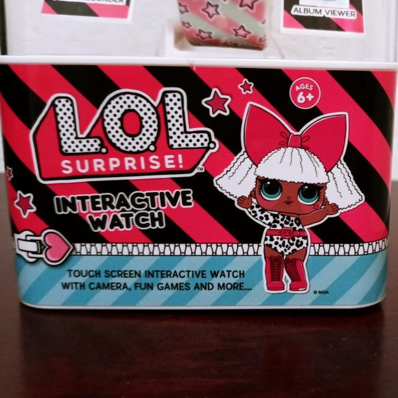 New LOL Interactive Watch Touch Screen Camera Fun Games Ages 6+ - Picture 2 of 7